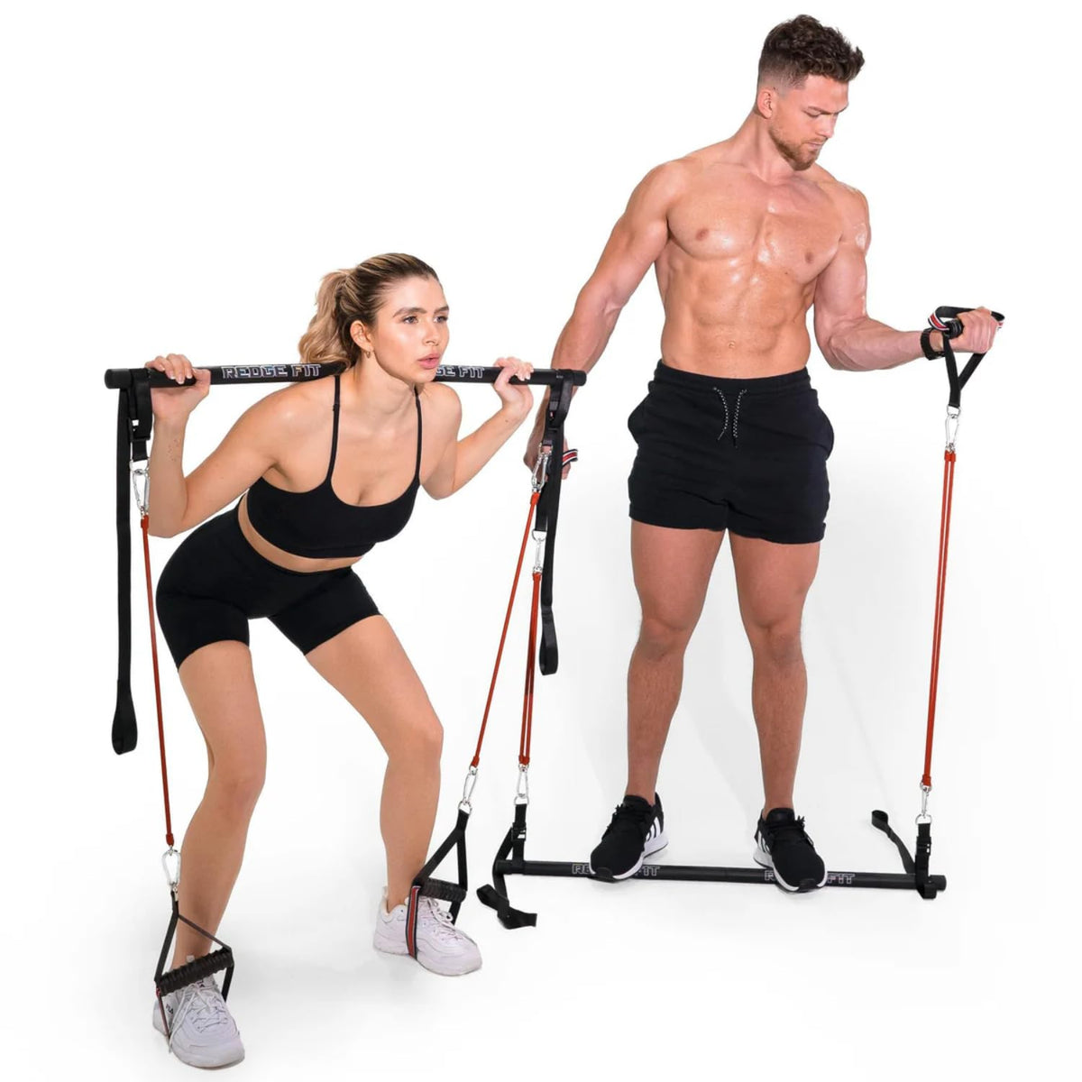 Redge Fit Complete Portable Full Body Home Gym Park Workout - Redge Fit Official Imagery - 4