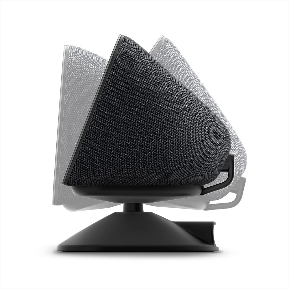 Amazon Echo Show 5   Adjustable Stand with USB-C Charging Port | Charcoal - Amazon Official Product View 3