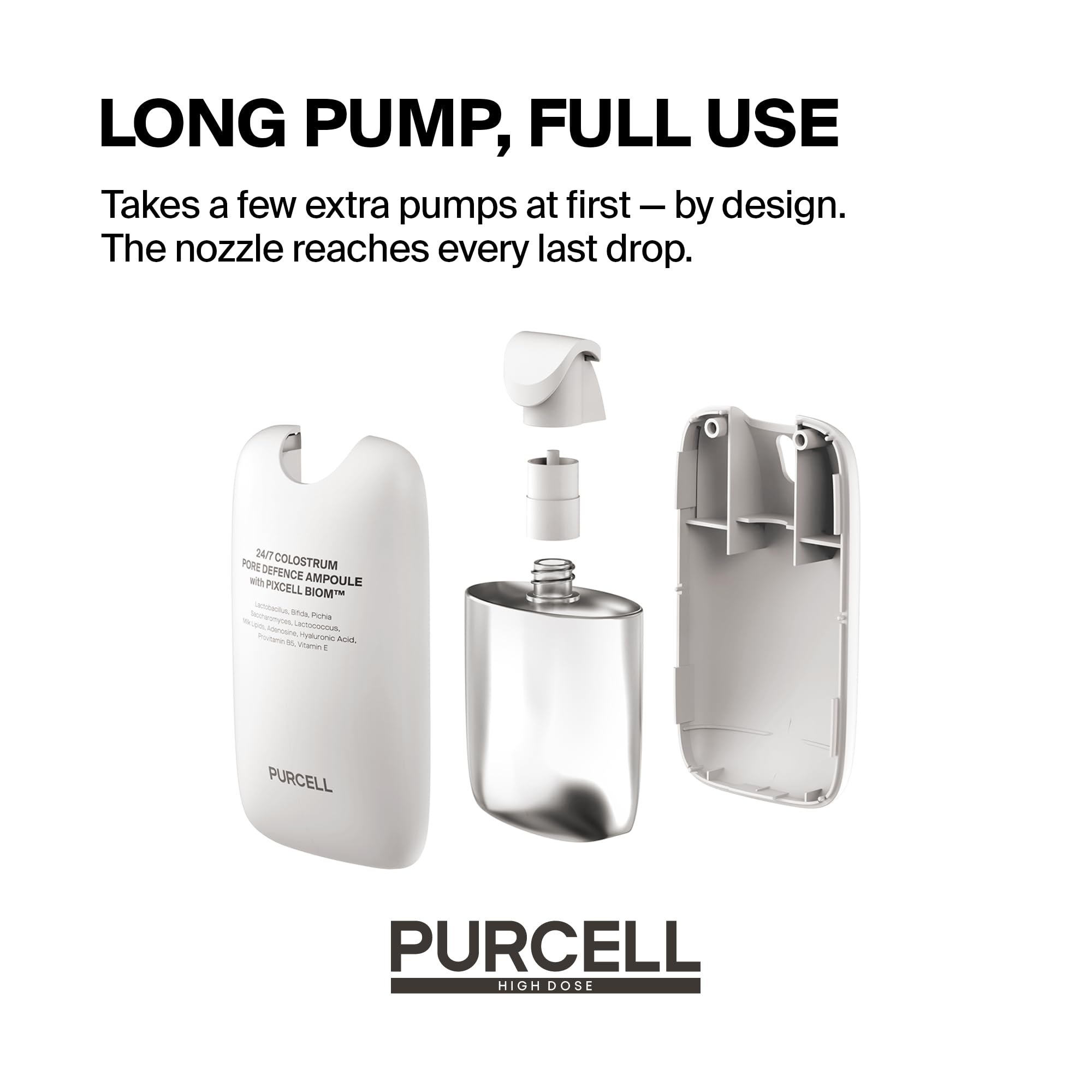 PURCELL 24/7 Colostrum Ampoule Mist Serum Spray, White, 1.85 fl oz / 5 - View 8
