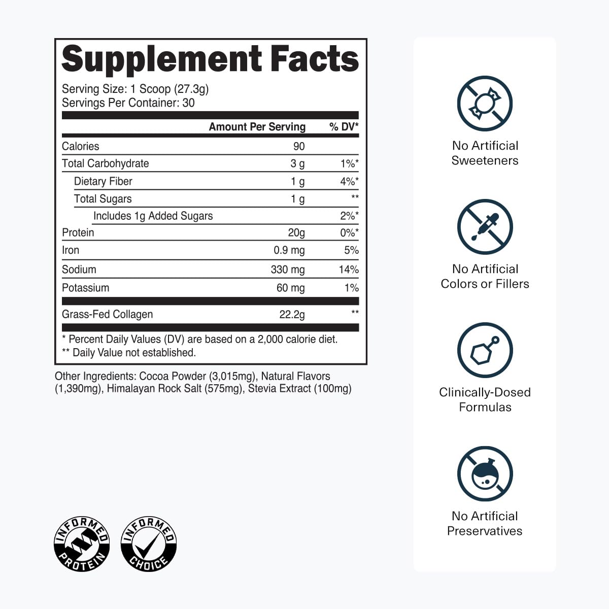 Transparent Labs Grass Fed Collagen Peptides Powder - Transparent Labs Official Imagery - 4