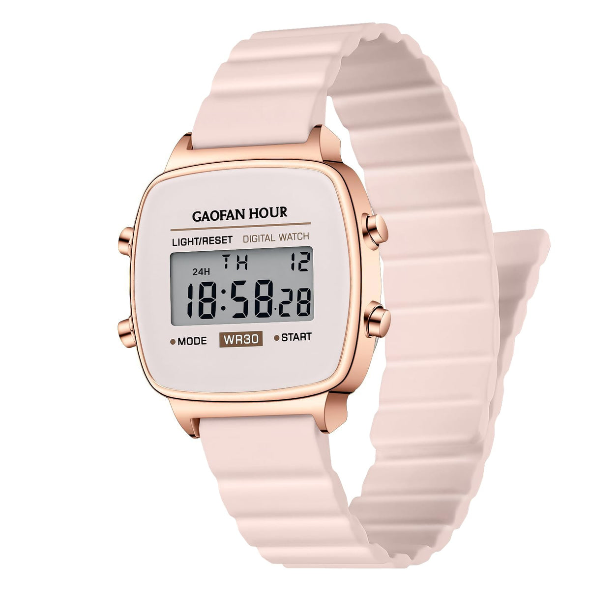 Waterproof Women s Digital Sports Watches with Alarm - GAOFAN HOUR Official Imagery - 8