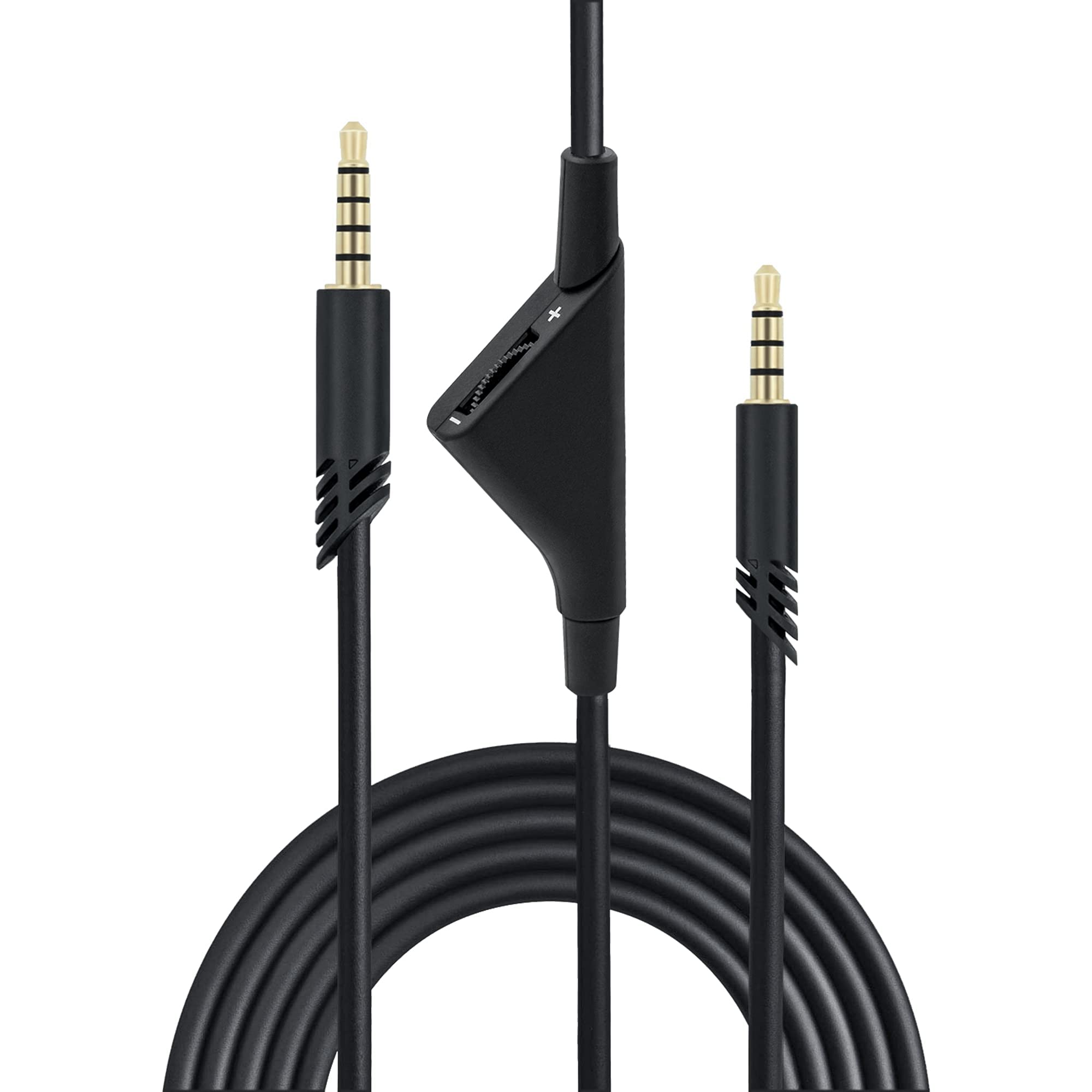 Mcbazel 2M 6.5 Feet Replacement Headset Cable with Volume Control by Mcbazel - Angle View 1