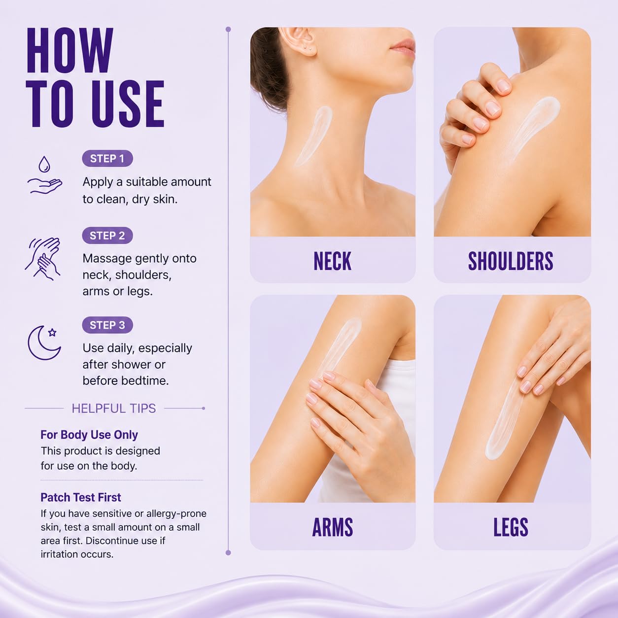 EMPURA Lavender Magnesium Lotion, Relaxing Gifts for Women, 4 Oz