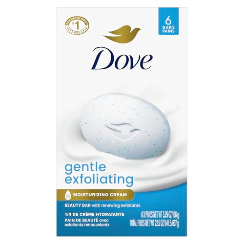 Elefair Tech Dove Beauty Bar Gentle Exfoliating With Mild Cleanser 6 Bars 3 - Elefair Tech Official Product View 1