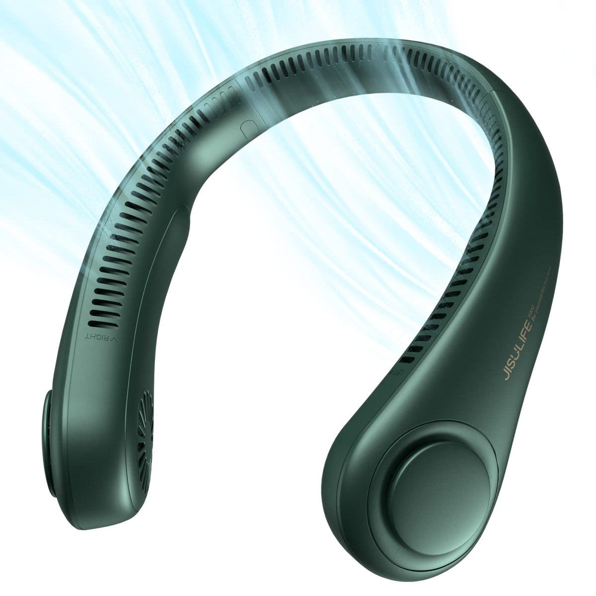JISULIFE Portable Neck Fan Hands Free Bladeless Fan 5 Speeds - JISULIFE Official Imagery - 2