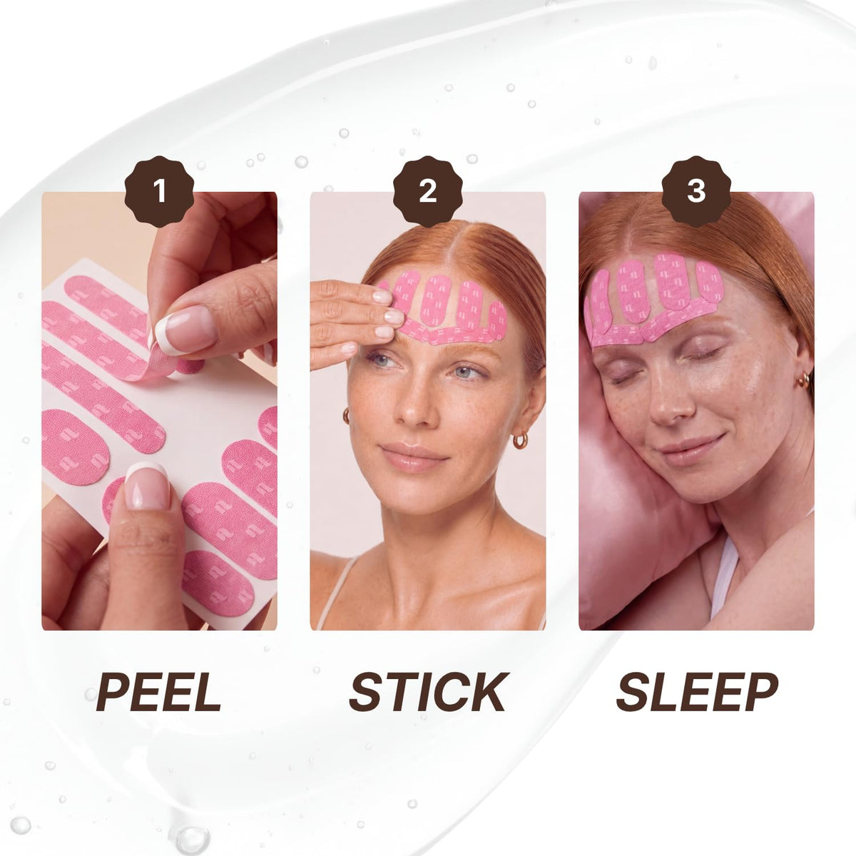 Anti Wrinkle Face Tape Overnight Japanese Kinesiology - Natsu Official Imagery - 8