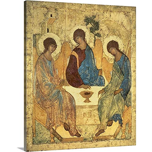 CANVAS ON DEMAND The Holy Trinity, 1420S Canvas Wall Art Print - Product Imagery
