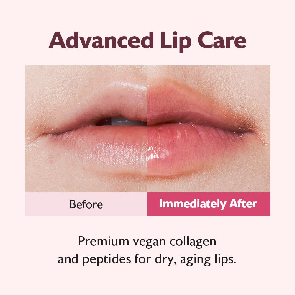 MILKTOUCH Black Peel Off Lip Tattoo #01 Black Cherry + Collagen Lip Balm #Berry Tart - MILKTOUCH Official Product View 5