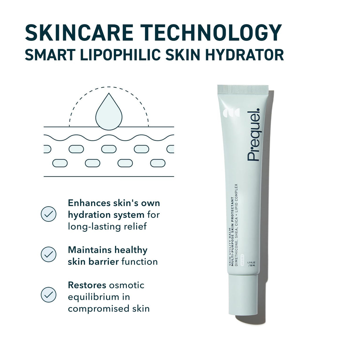 Prequel Skin Utility Balm Advanced Occlusive Face Cream for - Prequel Official Imagery - 5