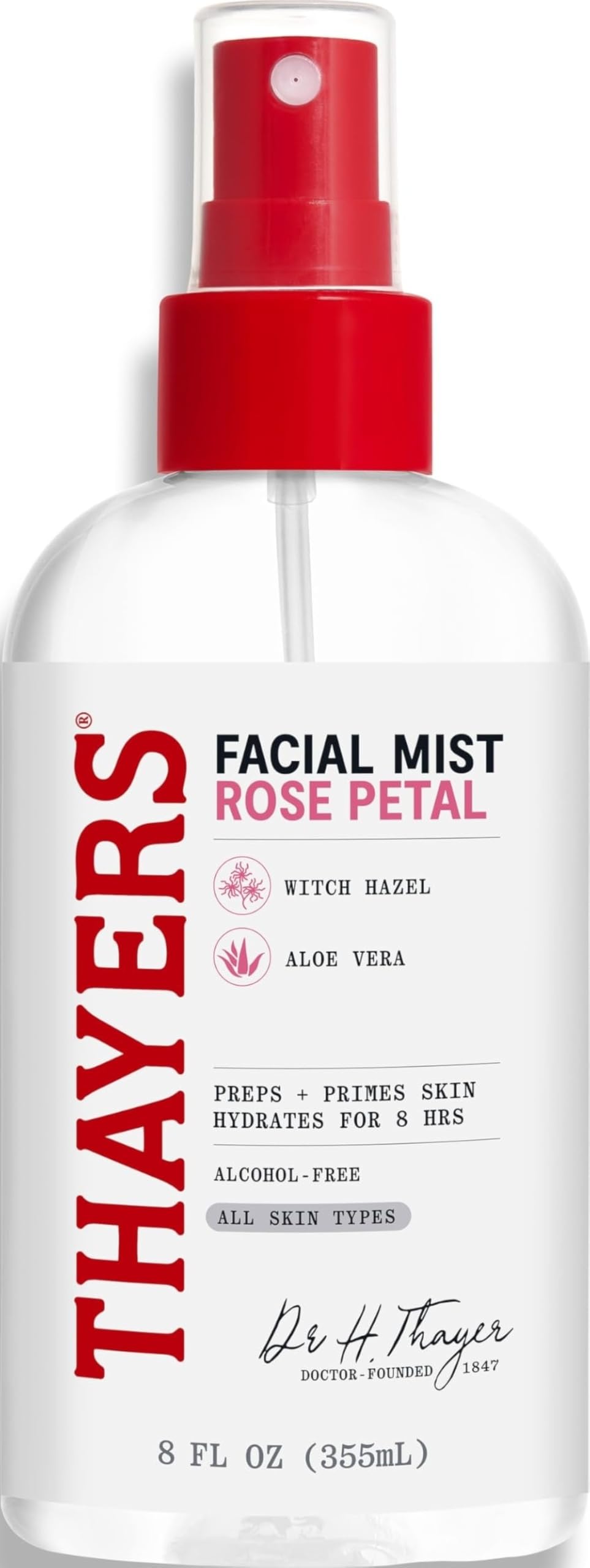 Thayers Alcohol-Free Witch Hazel Facial Mist Toner with Aloe - Product Imagery