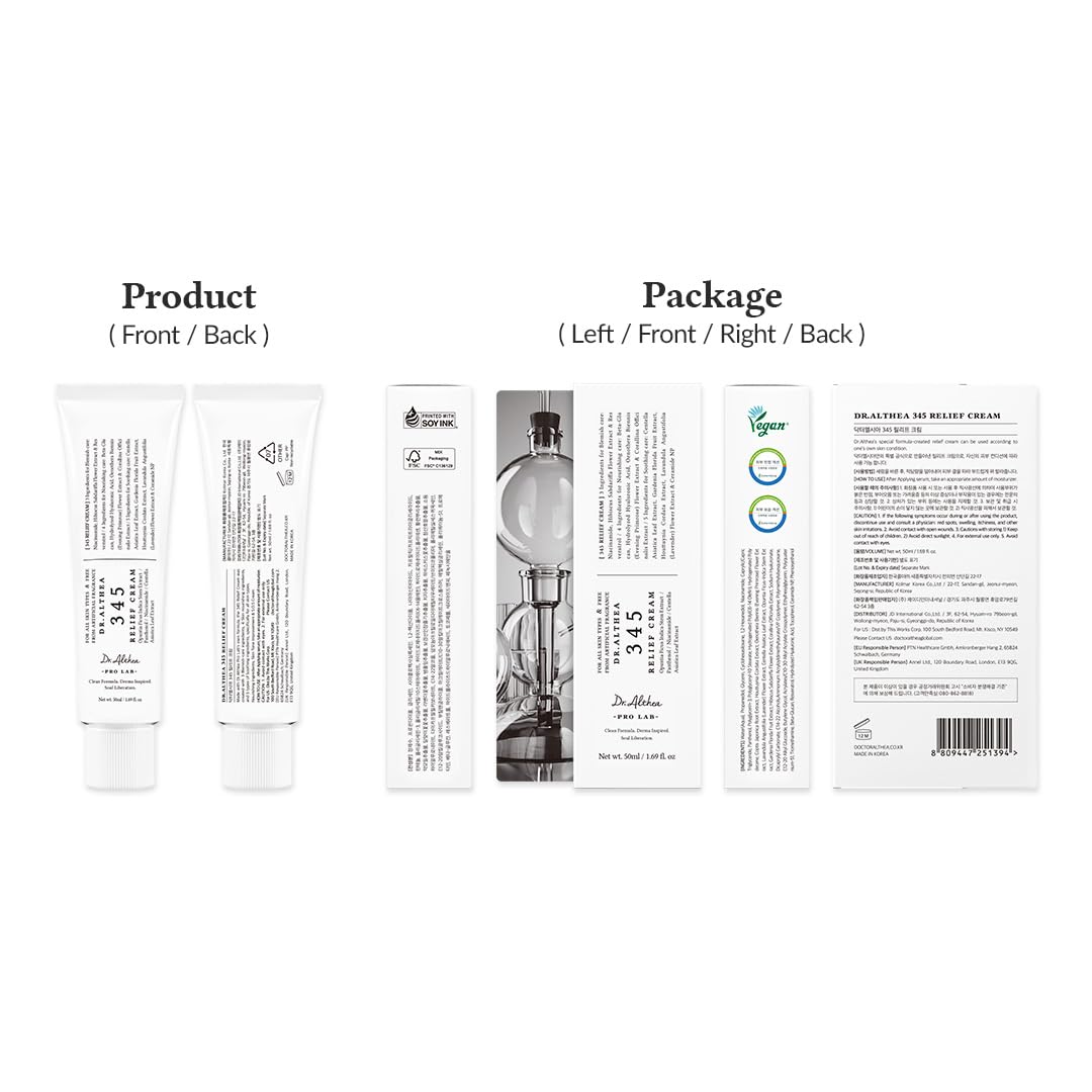 Dr Althea 345 Relief Cream - Dr.Althea Official Product Imagery - 4