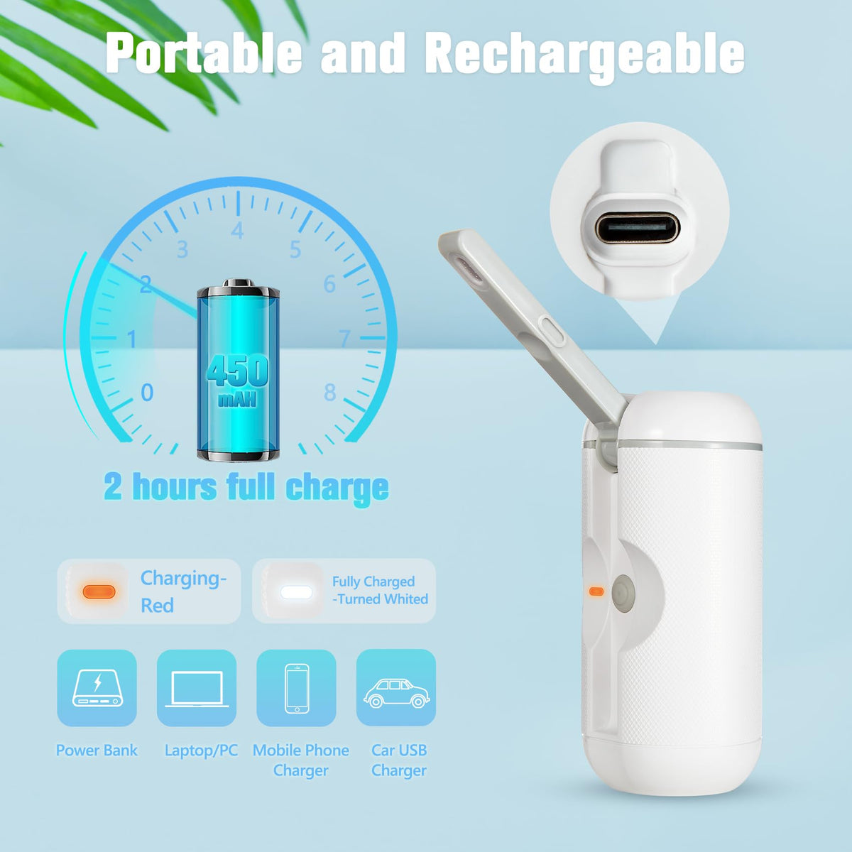 SPACEREST Portable Bidet for Travel with 360ml Bottle - SPACEREST Official Imagery - 6