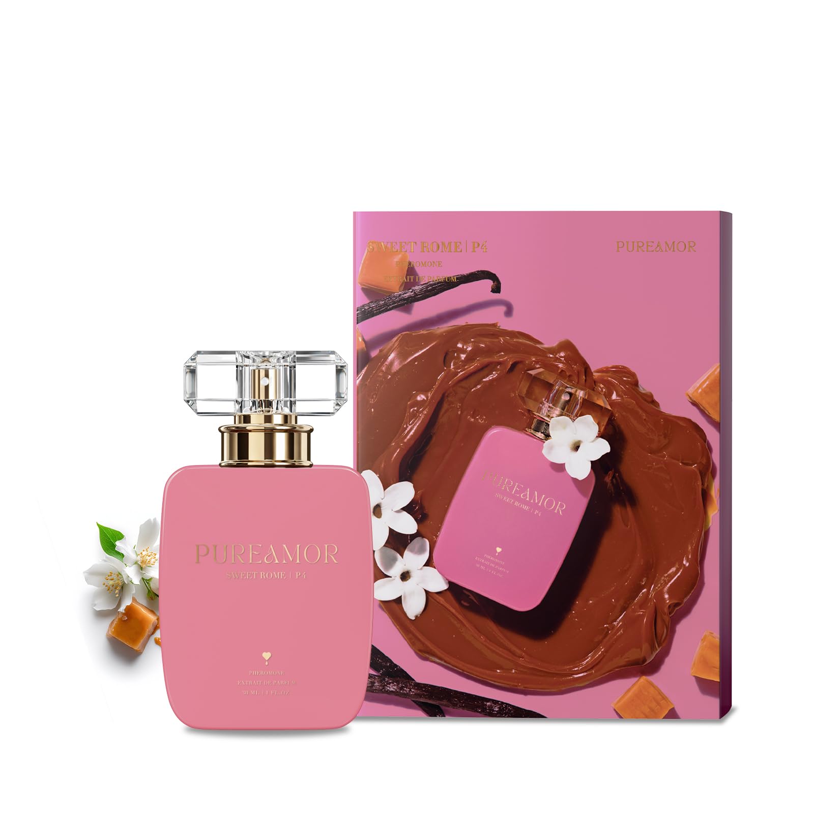 Pheromone Perfume for Women Sweet Rome Extrait de Parfum - PUREAMOR Official Product Imagery - 1