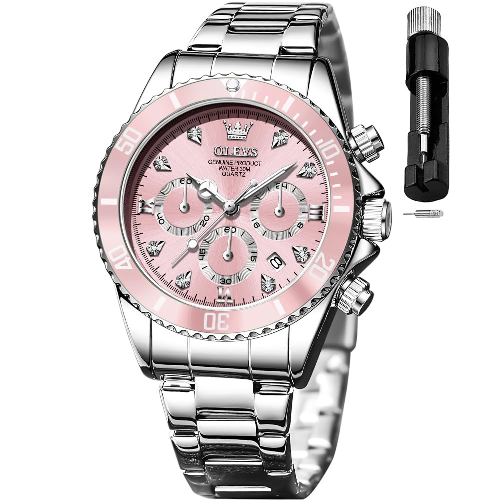 OLEVS Womens Watch Fashion Dress Diamond Female Watches for - Product Imagery