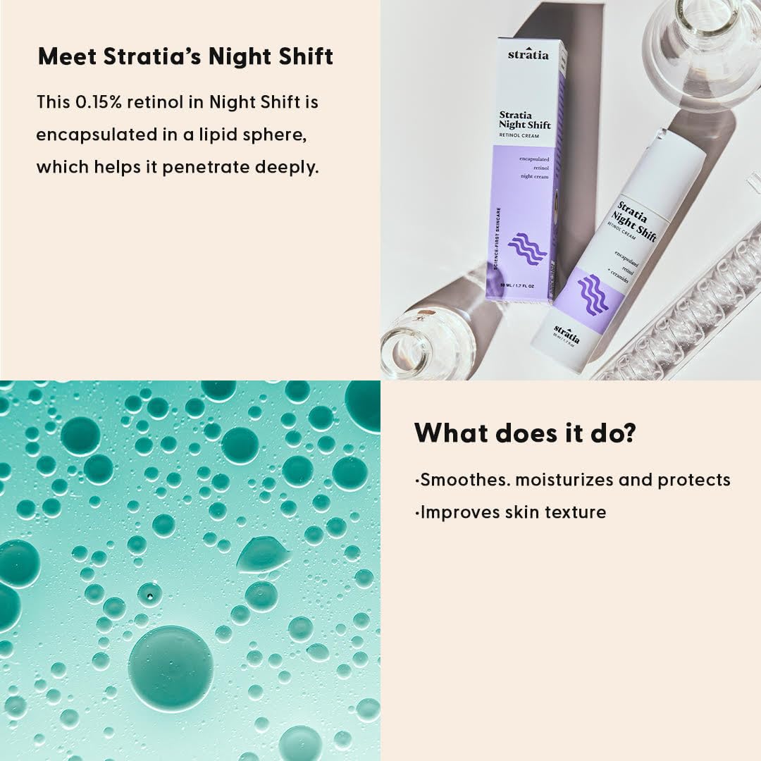 Stratia Night Shift Retinol Cream Age Defying Face - Stratia Official Imagery - 4