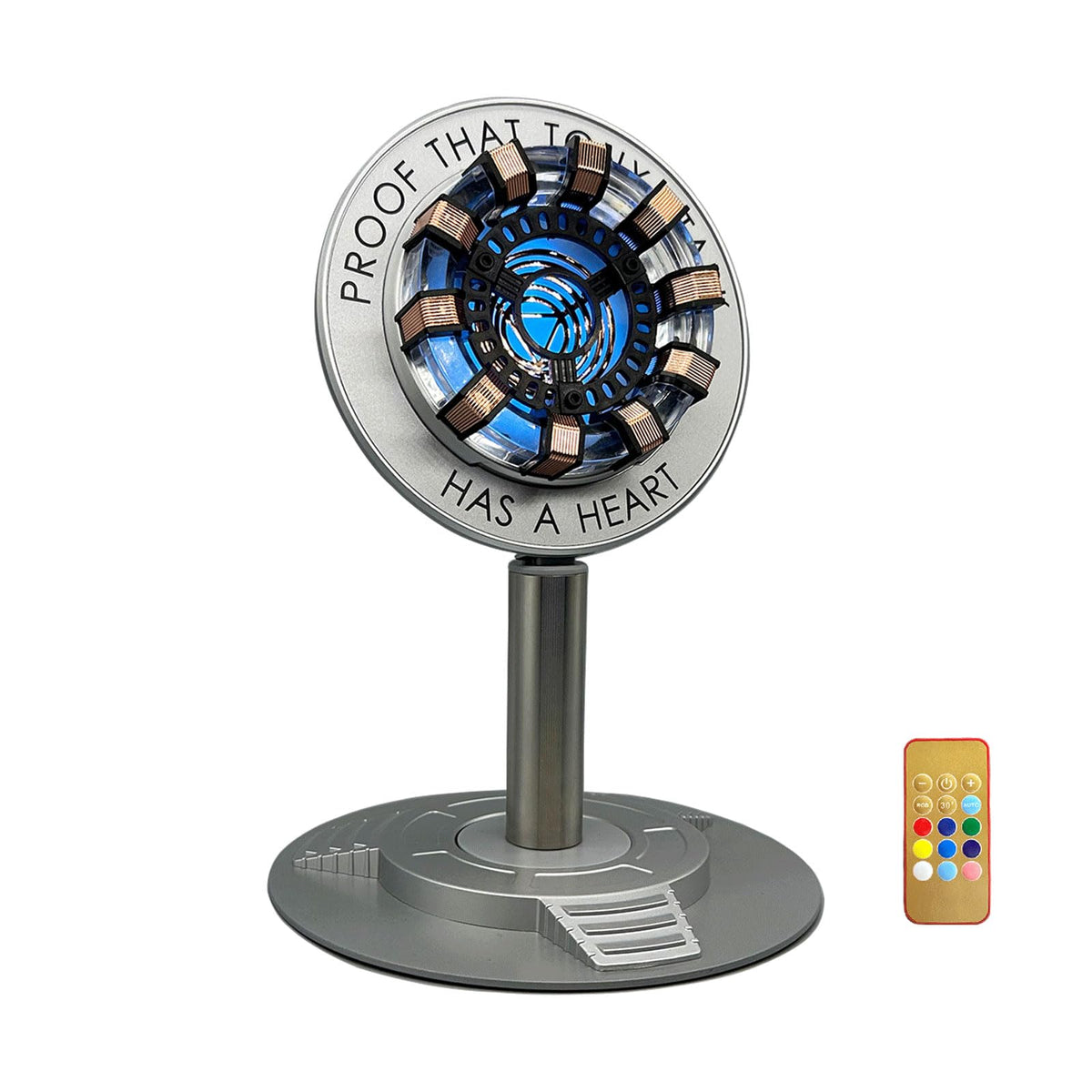 Moonacy Arc Reactor Night Light Rechargeable Superhero Lamp - Moonacy Official Imagery - 1