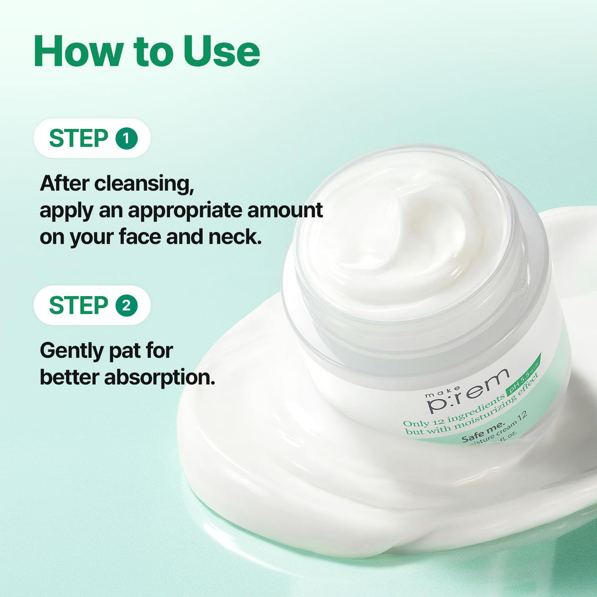 MAKE P REM Safe Me Relief Moisture Cream 12 2 70 fl oz - MAKEP:REM Official Imagery - 7