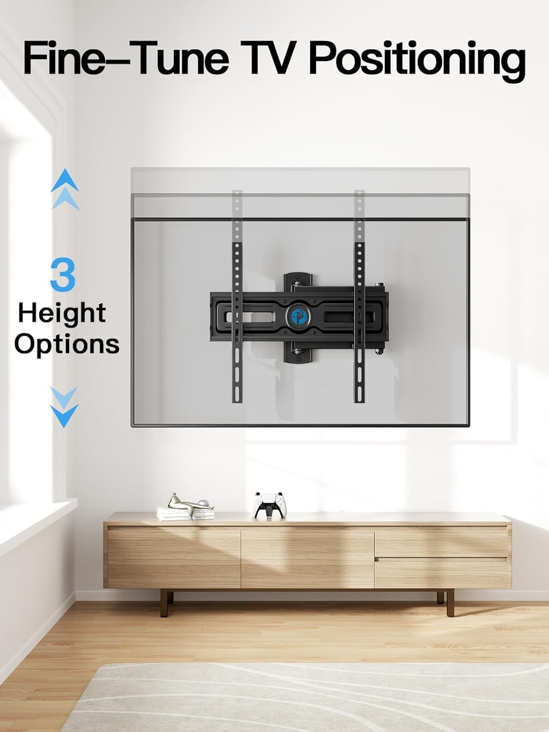 Pipishell Full Motion TV Wall Mount for Most 26 65 inch Flat - Pipishell Official Imagery - 5