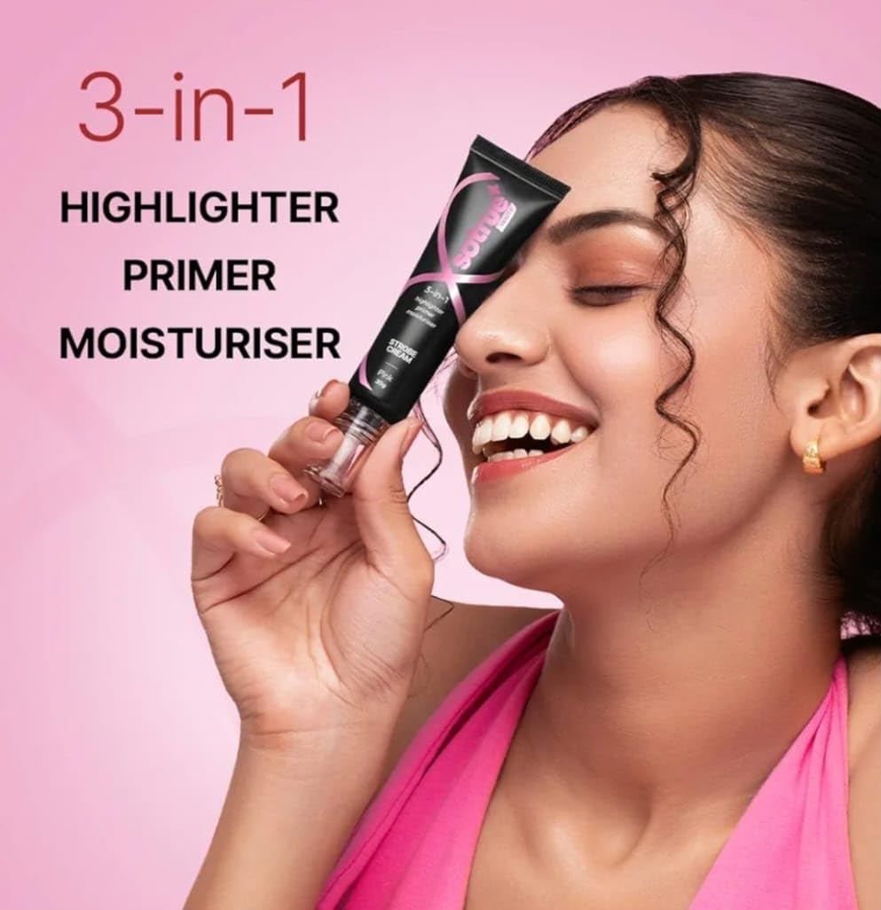 trending glow cream - 3 in 1 primer highlighter moisturizer - Generic Official Product View 5