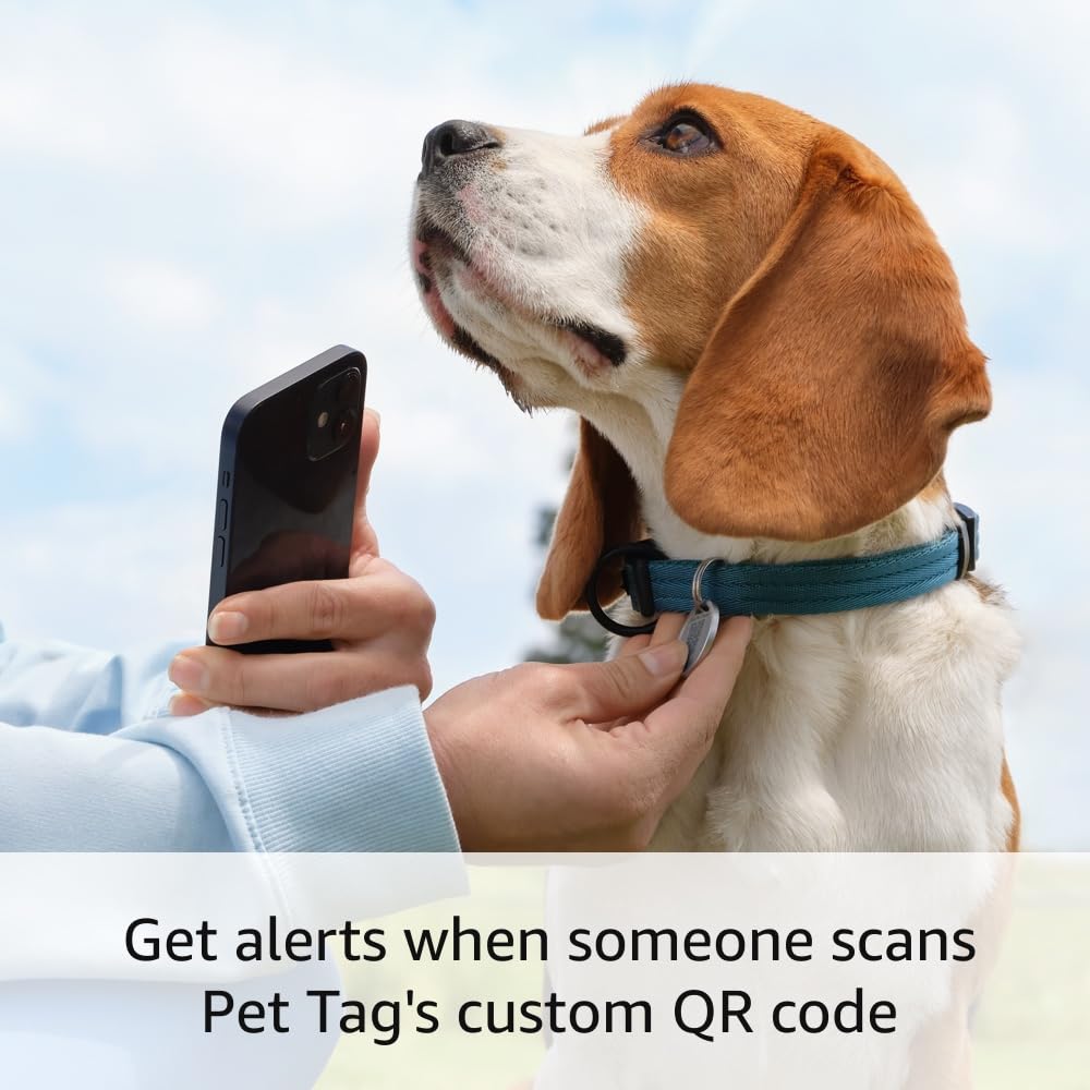 Ring Pet Tag | Easy-to-use tag with QR code | Real-time scan aler - Ring Official Product View 4