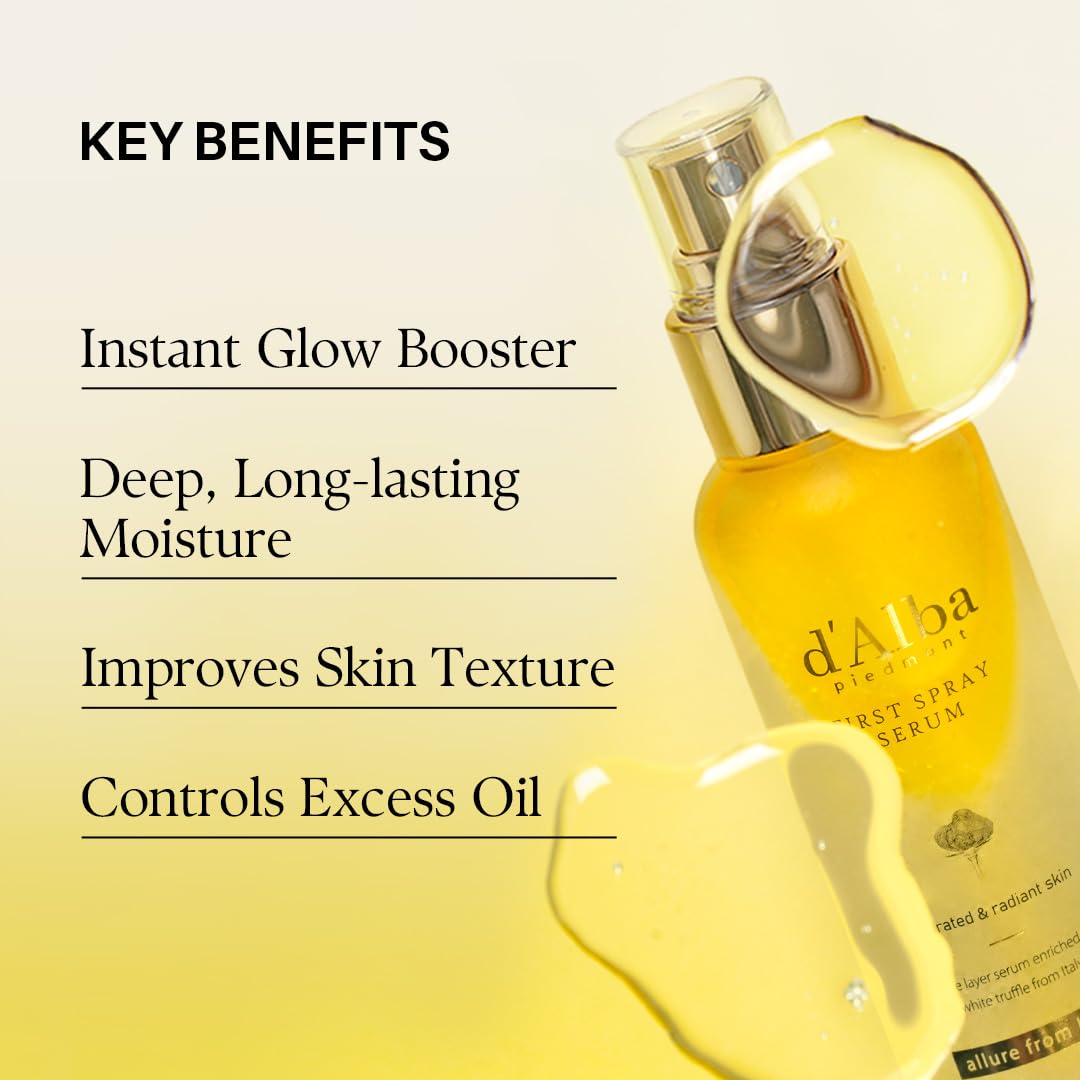 d'alba Piedmont Italian White Truffle First Spray Serum - d'alba Piedmont