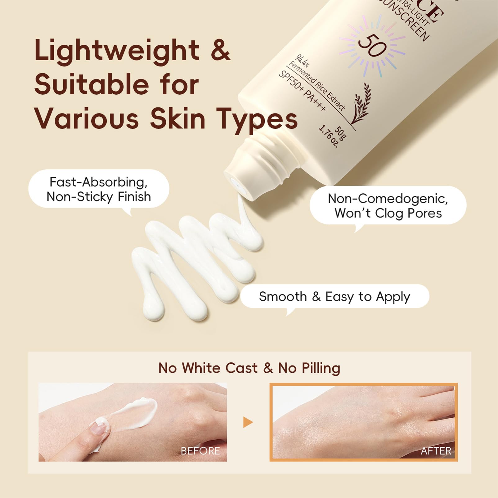 9PCS Rice Skincare Set for Women &amp; Girls – Korean Skin Care - WOUGLAY