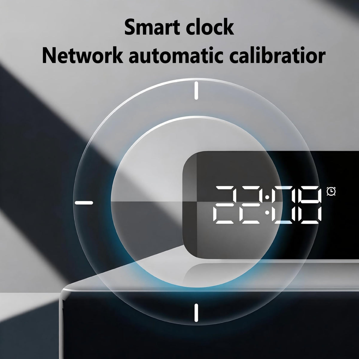 Smart Wifi Alarm Clock with Timer USB 2A 1C Fast Charging - Jinvocloud Official Imagery - 8