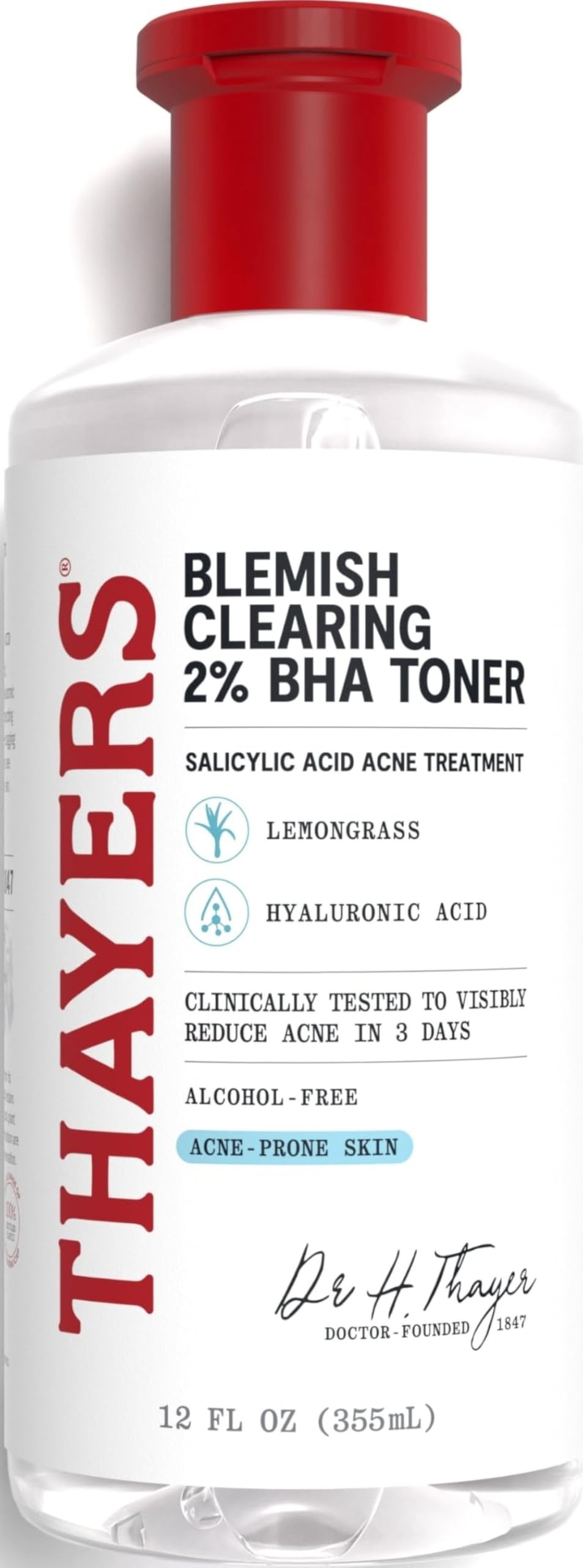 Thayers Blemish Clearing Salicylic Acid Toner, Acne Treatment - Product Imagery