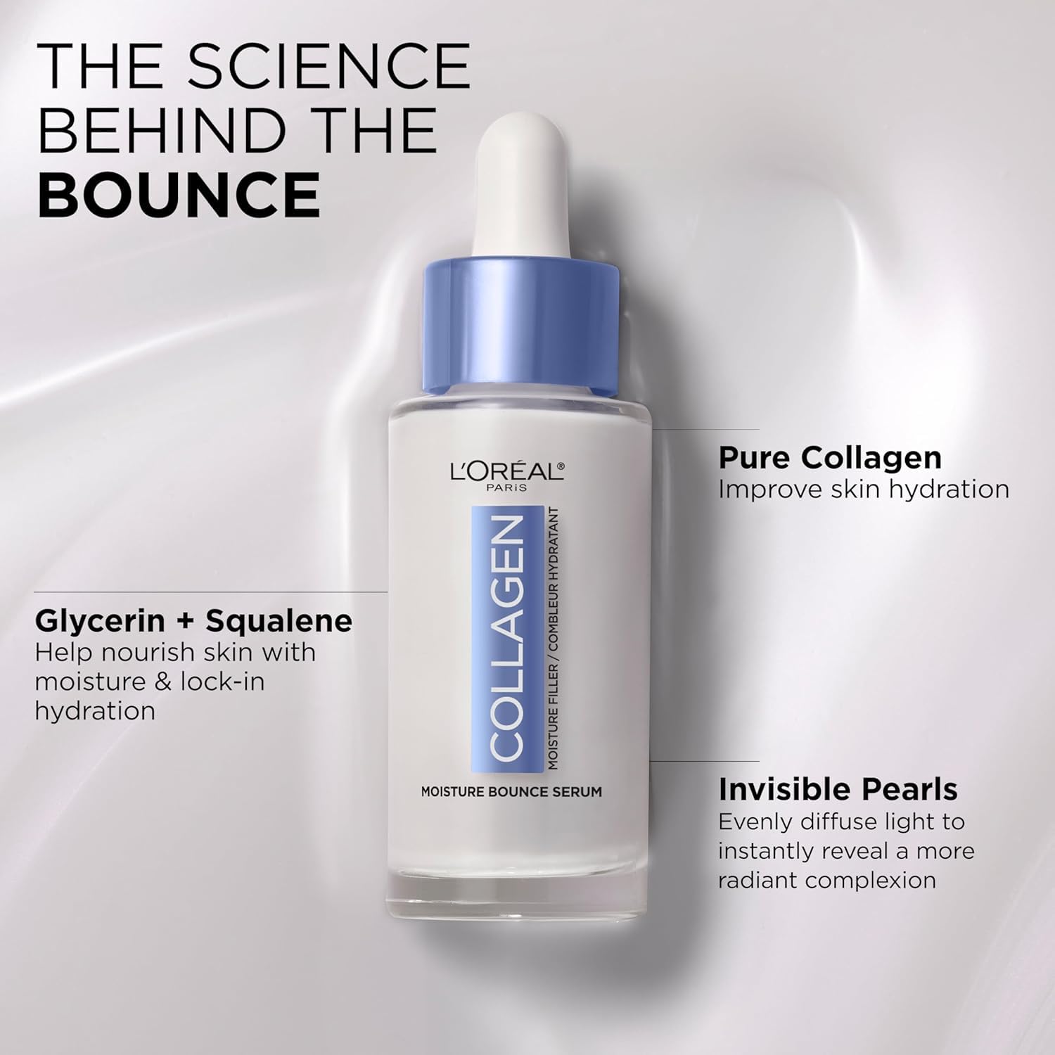 Elefair Tech L'Oreal Paris Collagen Moisture Filler Moisture Bounce Face Serum, - Elefair Tech Official Product View 5