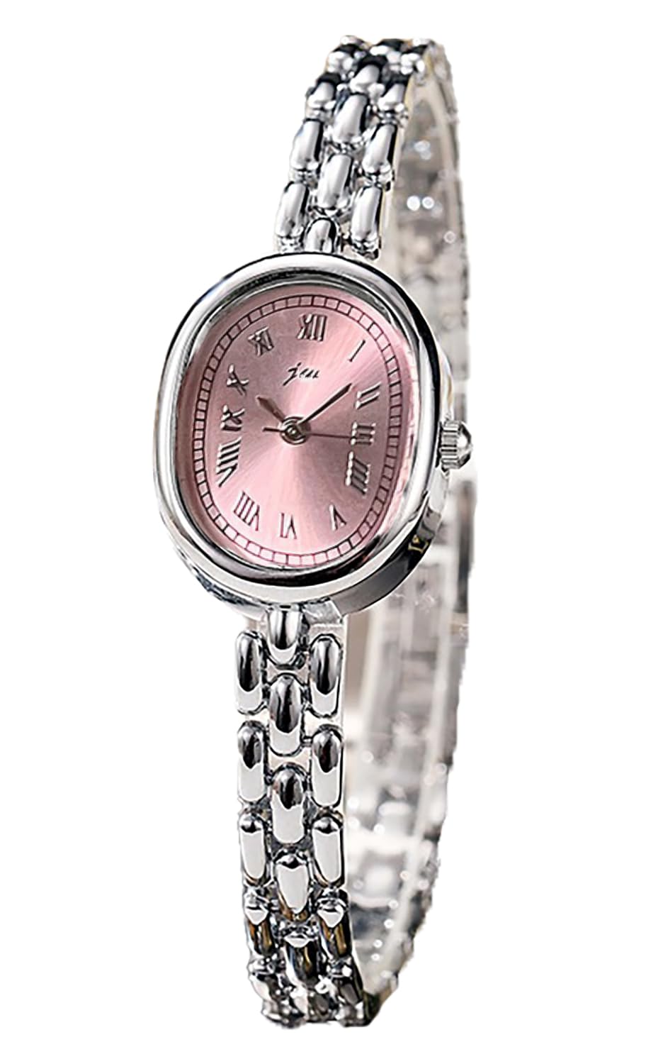 Women s Bracelet Watch Small Face Oval Quartz Analog - PASOY Official Imagery - 8