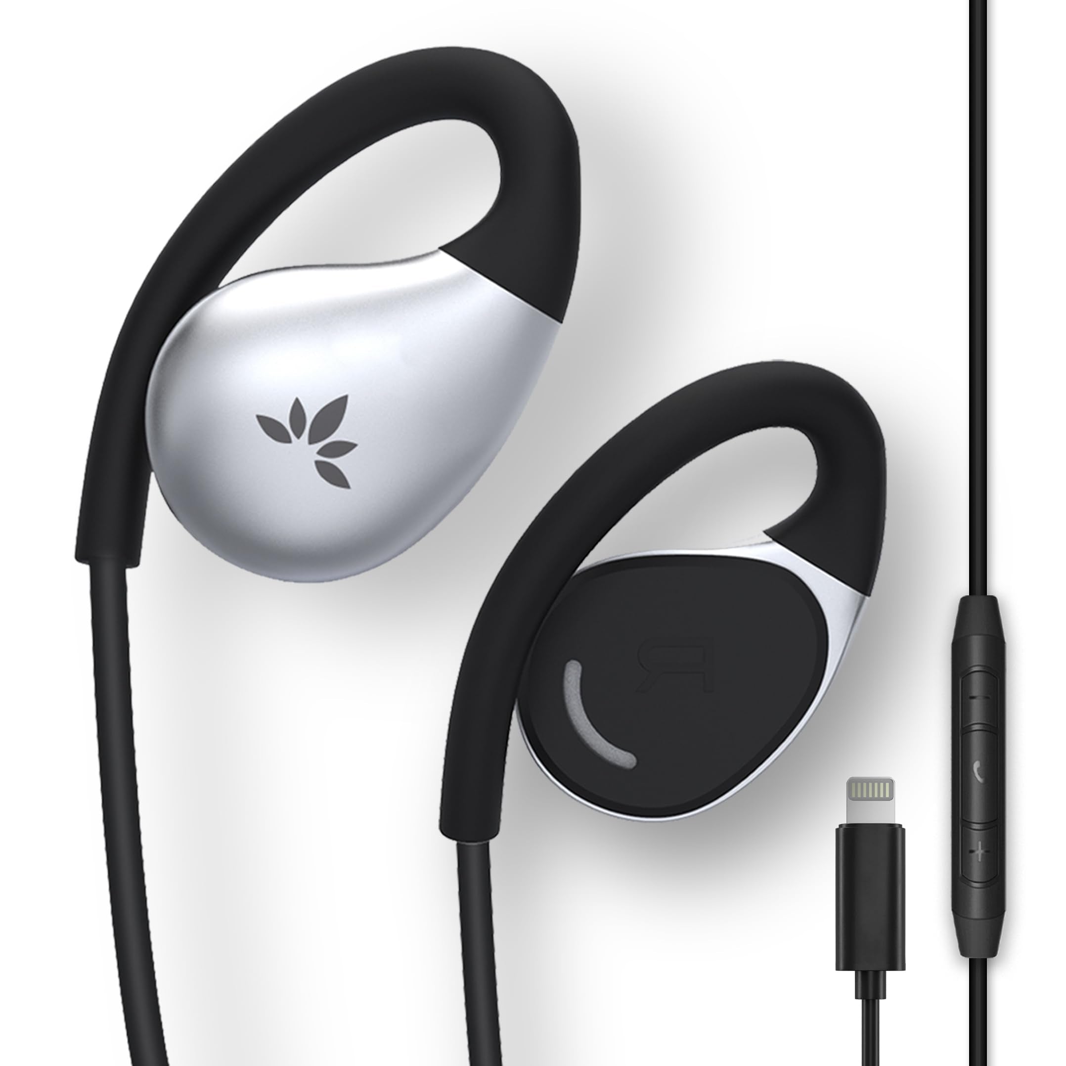 Avantree Resolve – 3.5mm AUX Wired Open-Ear Earbuds w/Mic & Over- - Avantree Official Product View 10