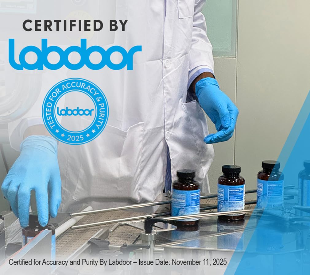 BioEmblem Magnesium Glycinate Complex 300mg Per Serving 90 - BioEmblem Official Imagery - 5