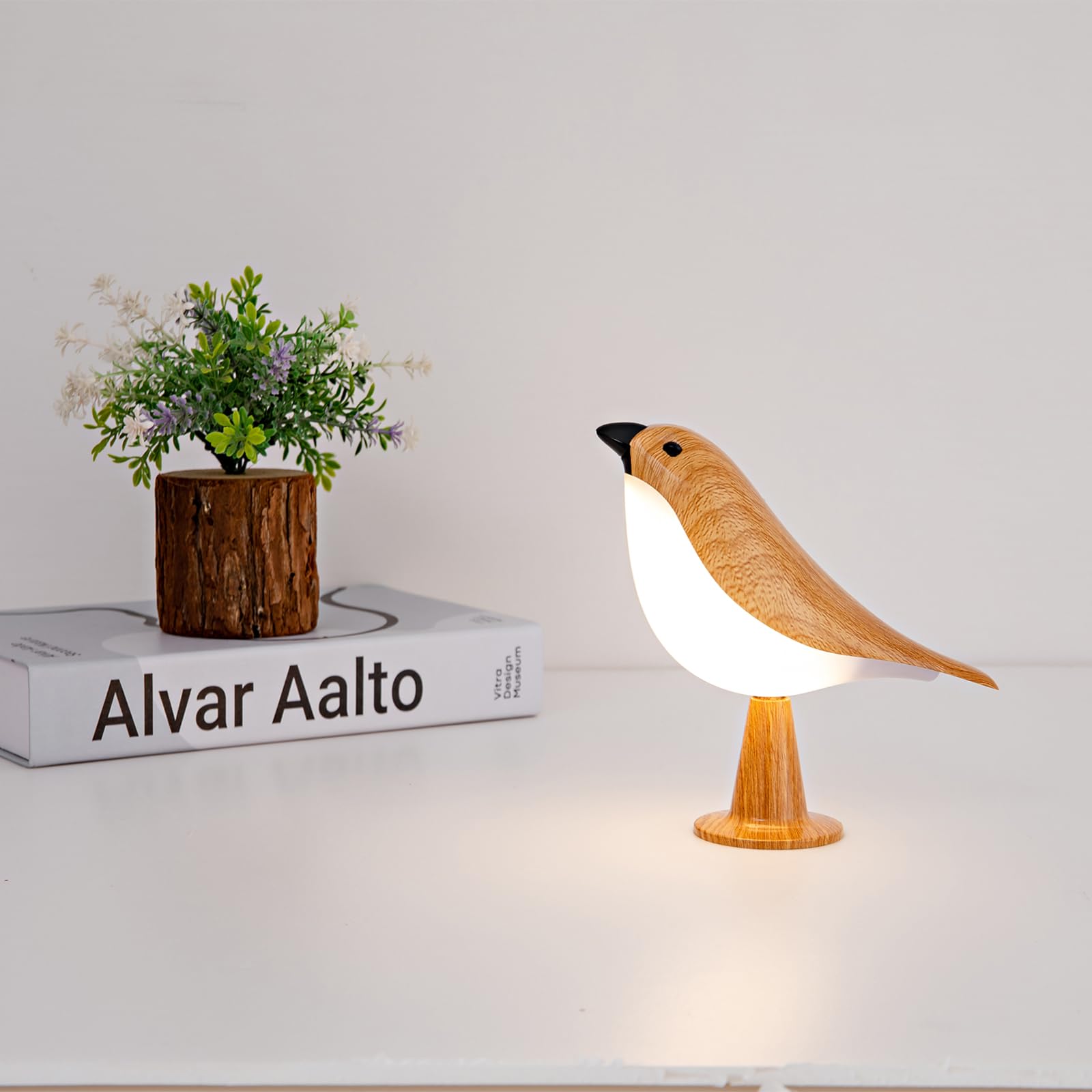 Xhope4u Small Desk Lamp, Bird Lamp, 10 Level Dimmable Brightness Bedsi - View 7