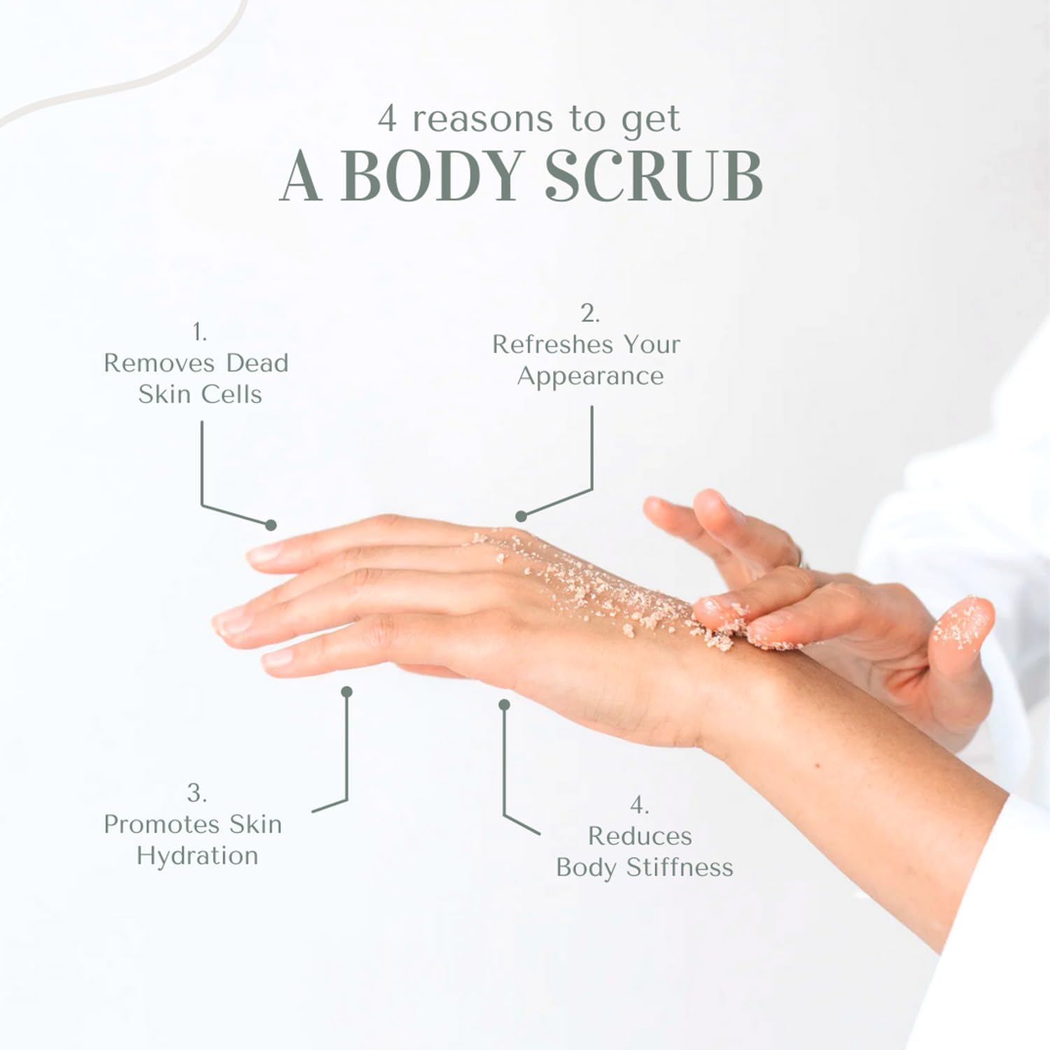 Essentially KateS Oatmeal Sugar Body & Foot Scrub - Very Gentle & and Perfect - Essentially KateS Official Product View 5