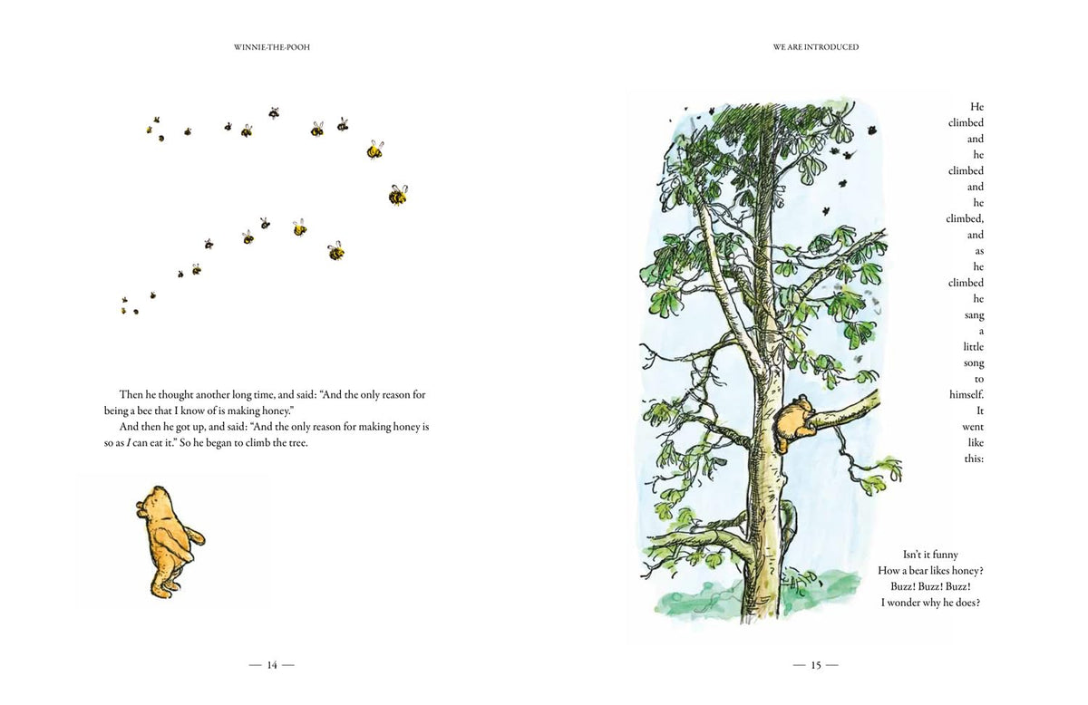 Winnie the Pooh The Complete Collection of Stories and Poems - by             
		   A. A. Milne     
       			(Author),  
       	 
	            
		   E. H. Shepard     
       			(Illustrator) 
       	             Format: Hardcover Official Imagery - 5