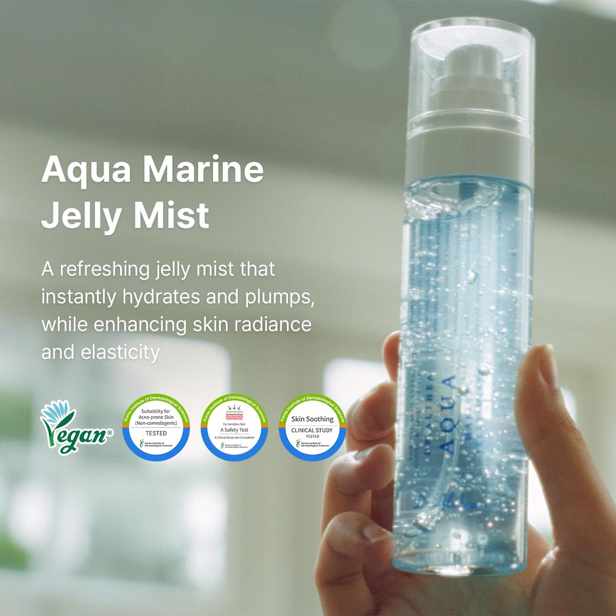 Dr.Althea Aqua Marine Jelly Mist, 3.38 Fl Oz, Korean Vegan Skin Care - Dr.Althea Official Product View 2