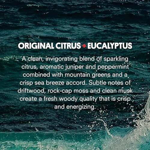 Huron Cologne: Citrus + Eucalyptus Premium Fine Fragrance 50ml - Product Imagery