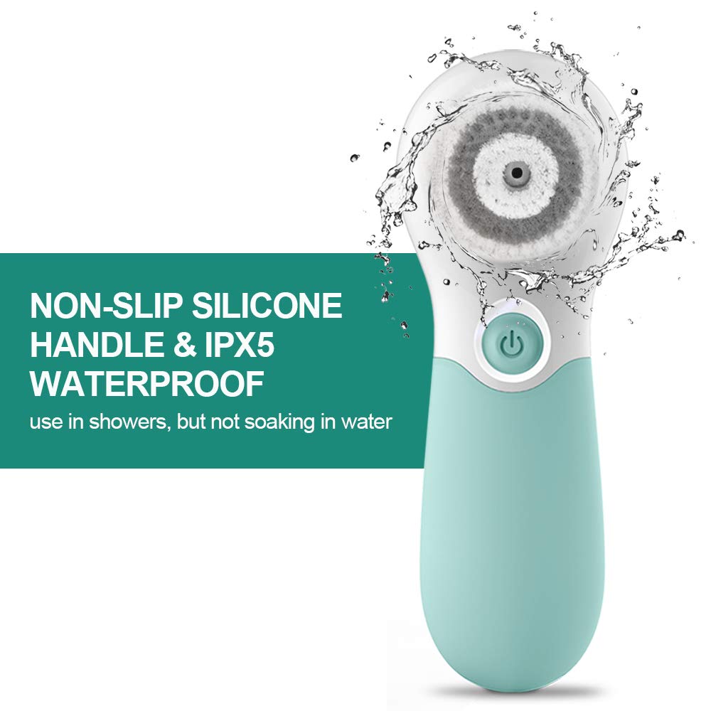 Facial Cleansing Brush Electric Facial Exfoliating Massage - TOUCHBeauty Official Imagery - 6