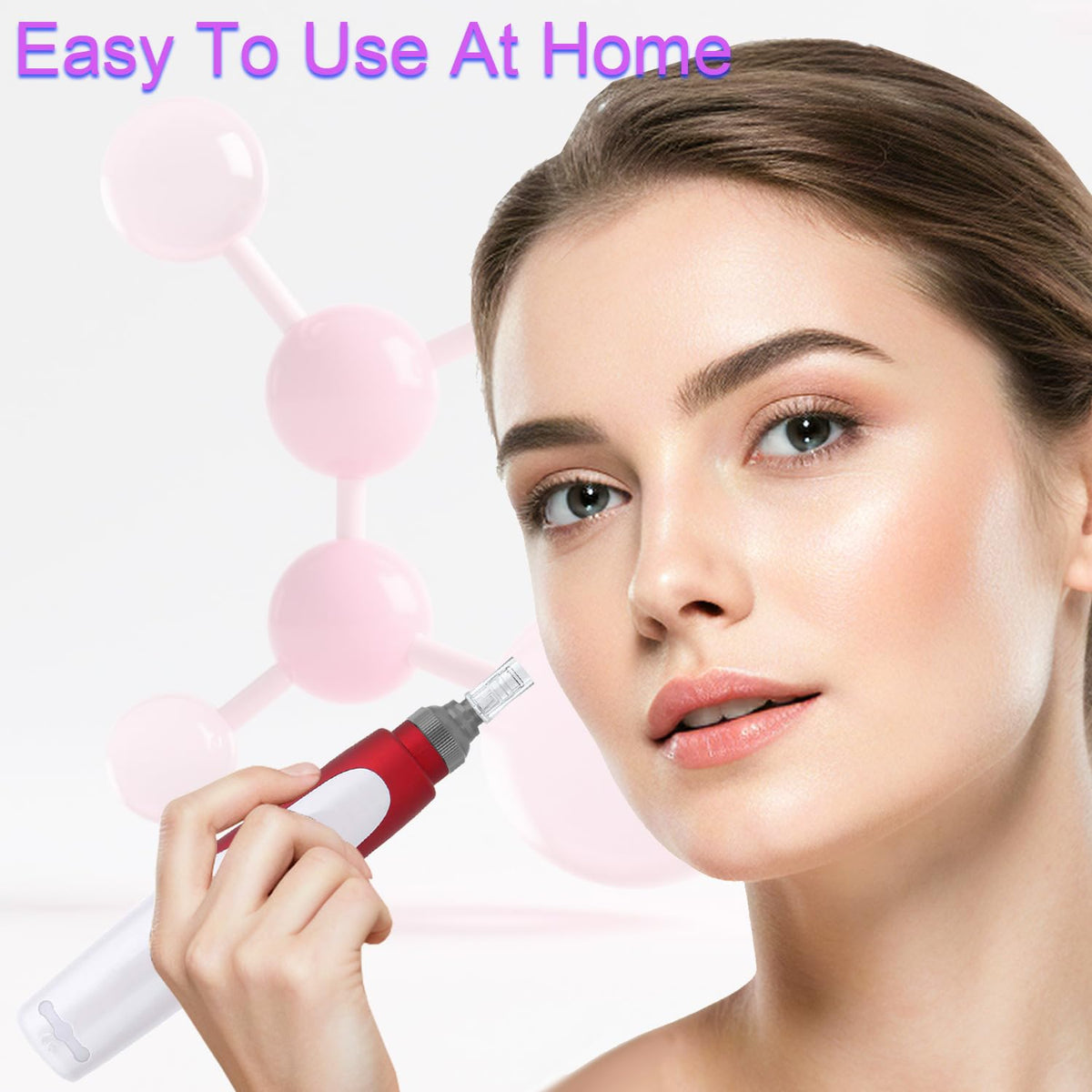 Microneedling Pen with 0 25mm Needles Derma Roller Pen Kit - ALIWOD Official Imagery - 6