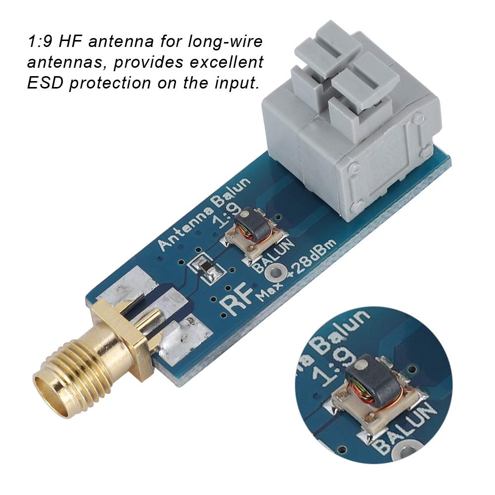 Yinhing HF antenna balun, fully assembled, compact design, low insertion loss, ideal for ham radio antennas