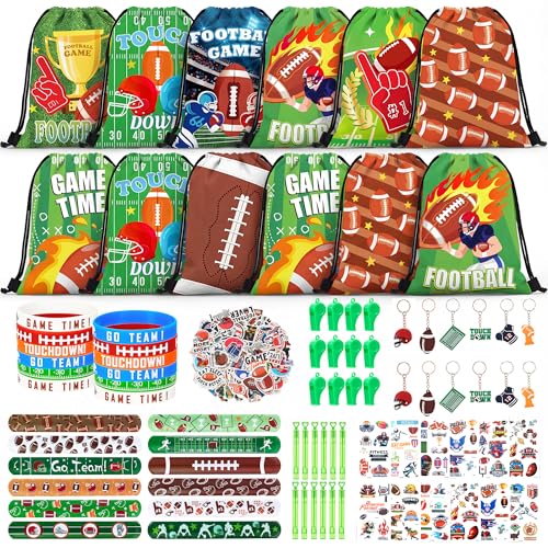 184 Pcs Football Party Favor, Football Goodie Bag Stuffers for - Product Imagery