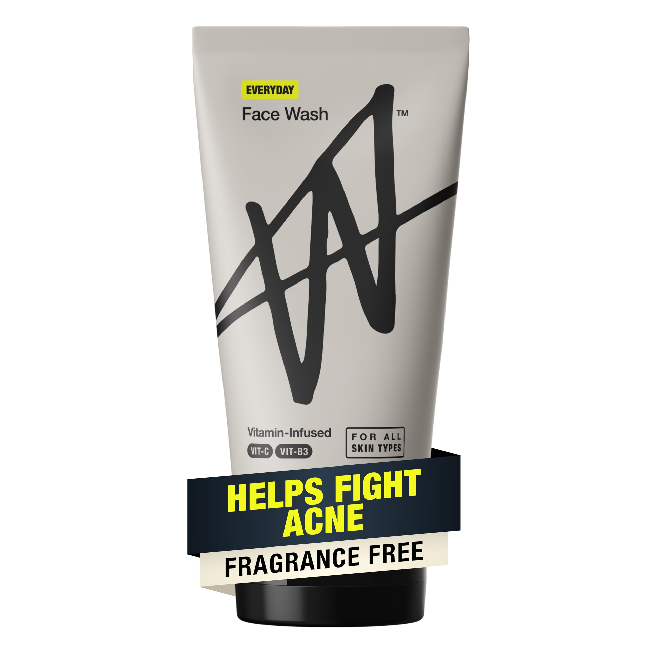 W By Jake Paul Everyday Mens Face Wash, Exfoliating, Face - W