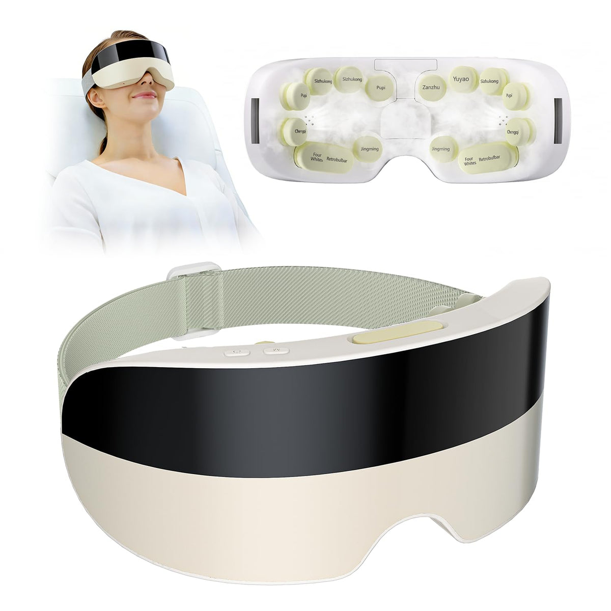 Eye Massager Heat and Cooling for Office Travel Home Gifts - Essavinery Official Imagery - 2