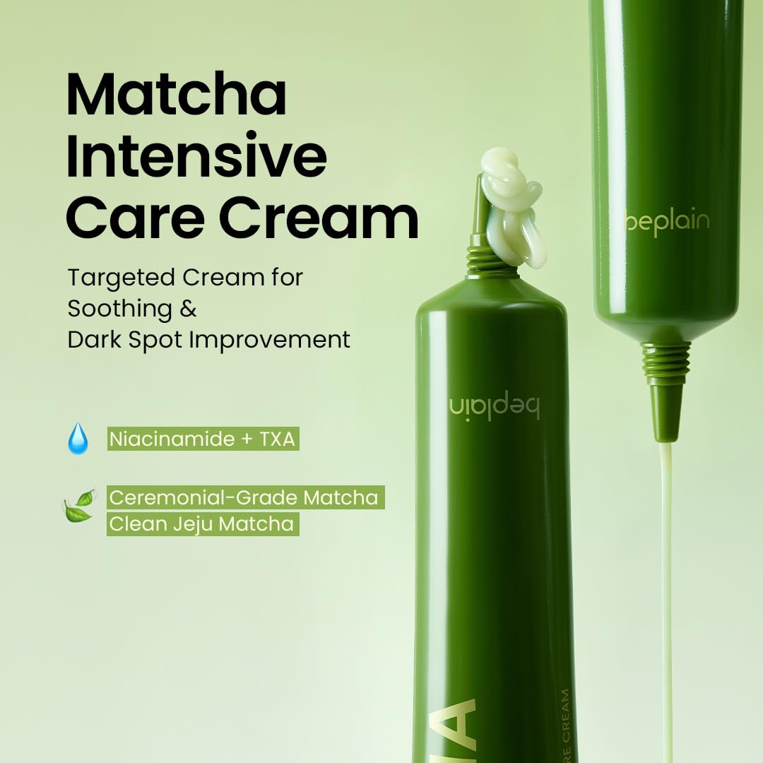beplain Matcha Catechin Cream, 5% Niacinamide 1% Tranexamic Acid - beplain