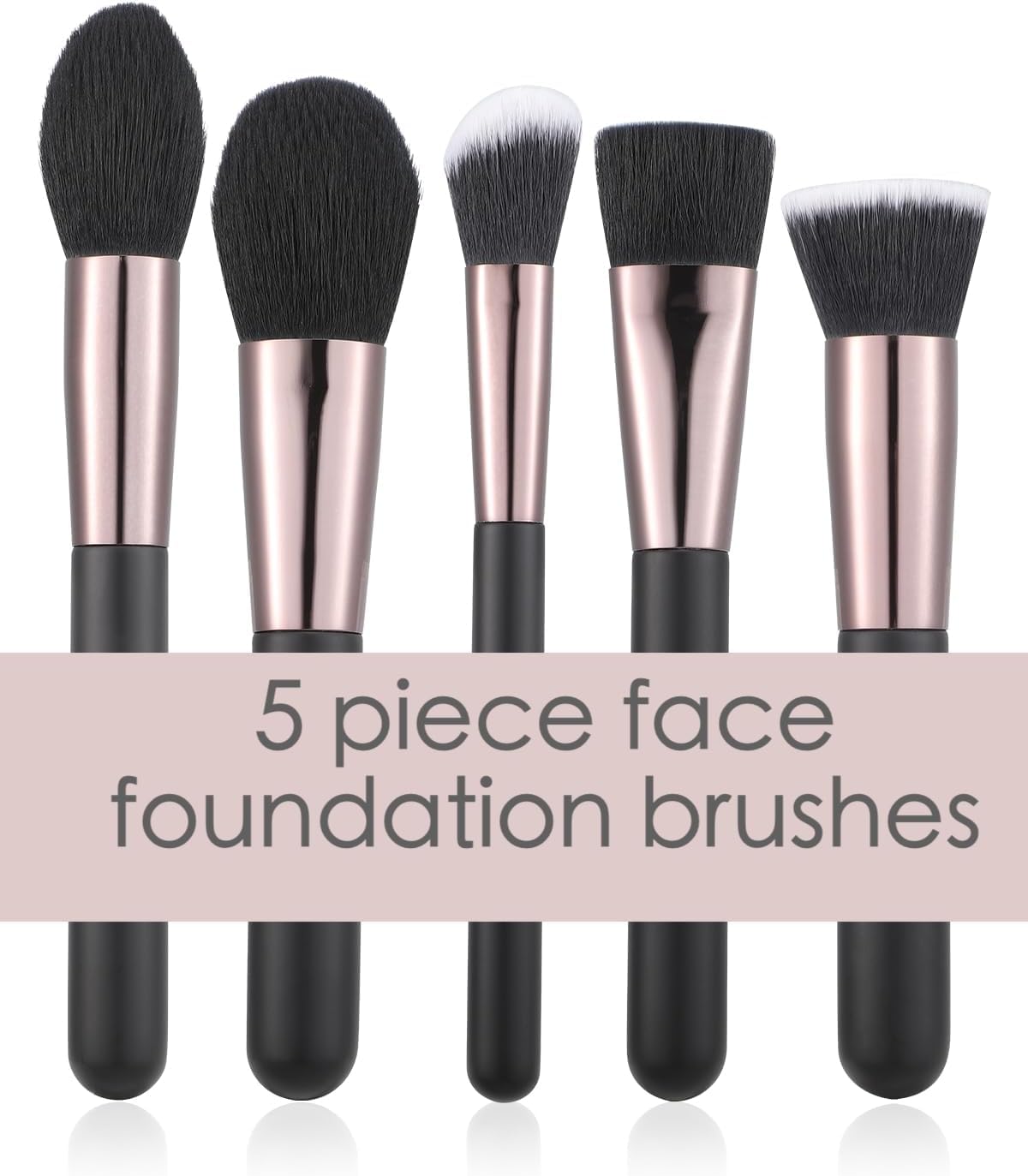 Makeup Brushes Set 17PCS Beauty Tool Kits for Eye Face - HAPPITON Official Imagery - 4