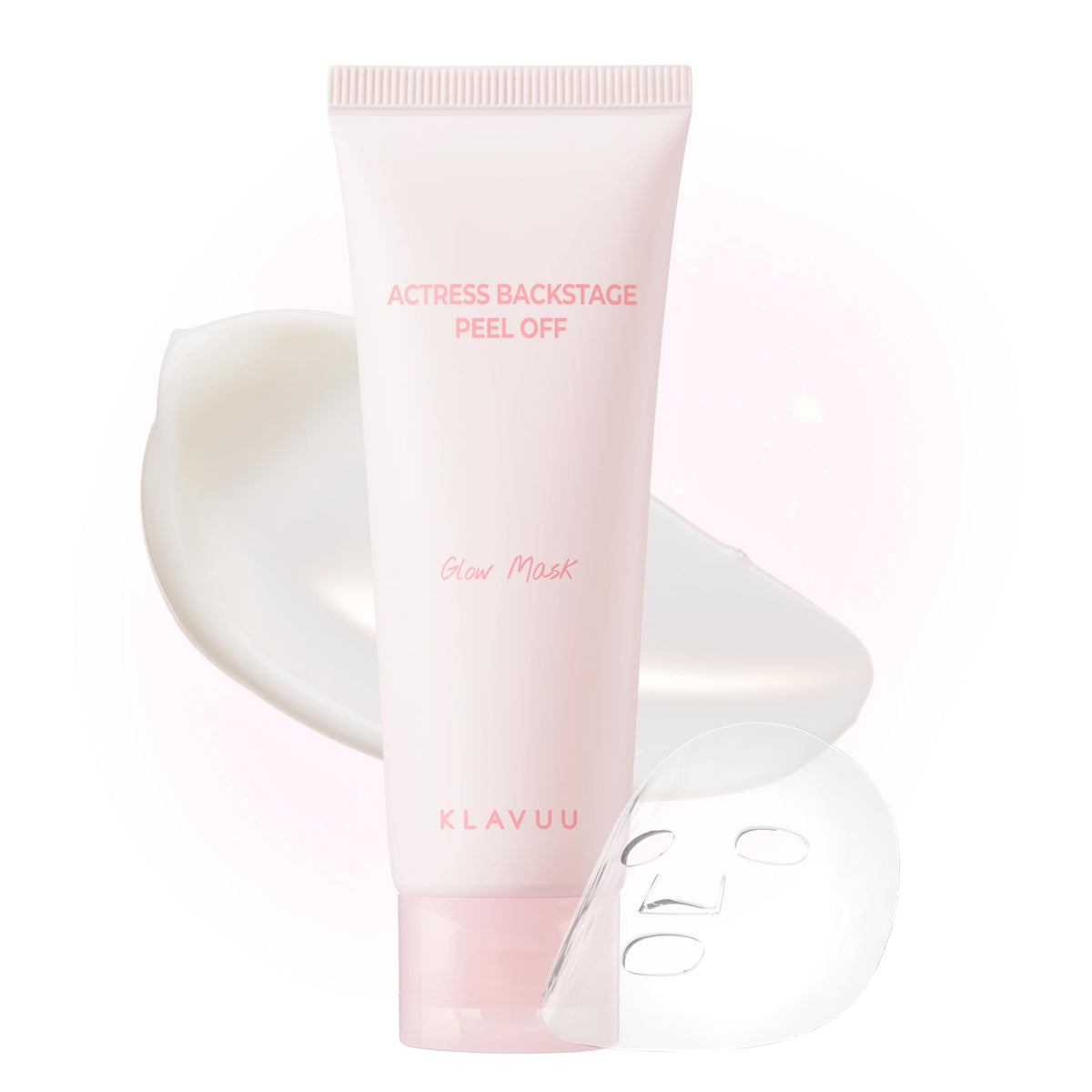 KLAVUU Actress Backstage Glow Peel Off Face Mask for Glass - KLAVUU Official Imagery - 2