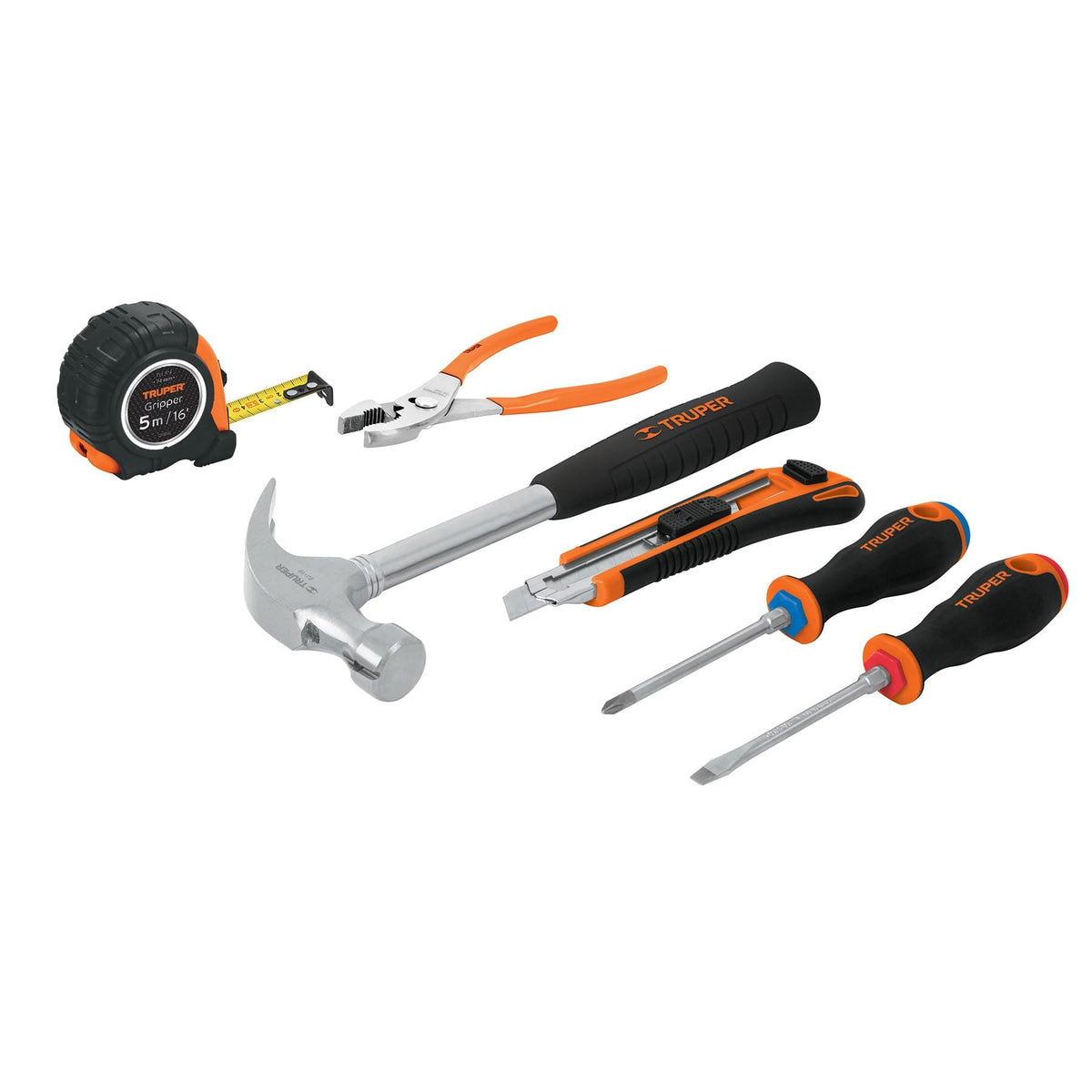 Home game tools 6 pieces - Truper Official Imagery - 2