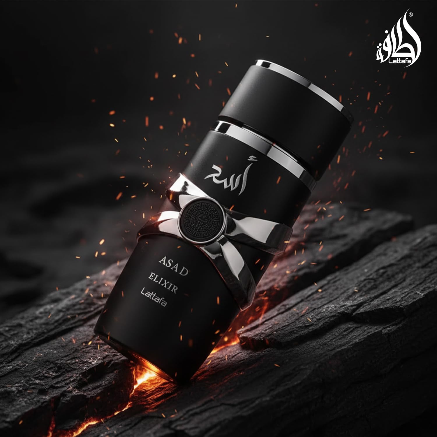 Lattafa Asad Elixir Spicy Woody Amber Warm Eau de Parfum - Lattafa Official Imagery - 7