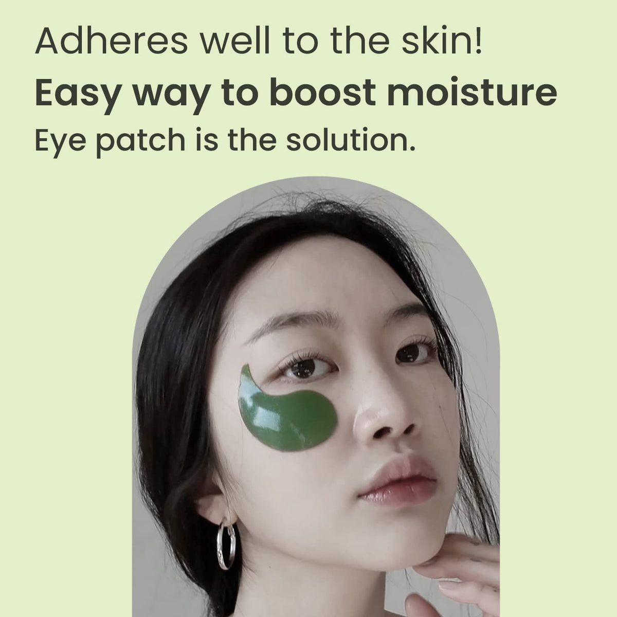 HEIMISH Matcha Biome Hydrogel Eye Patch - HEIMISH Official Product Imagery - 7
