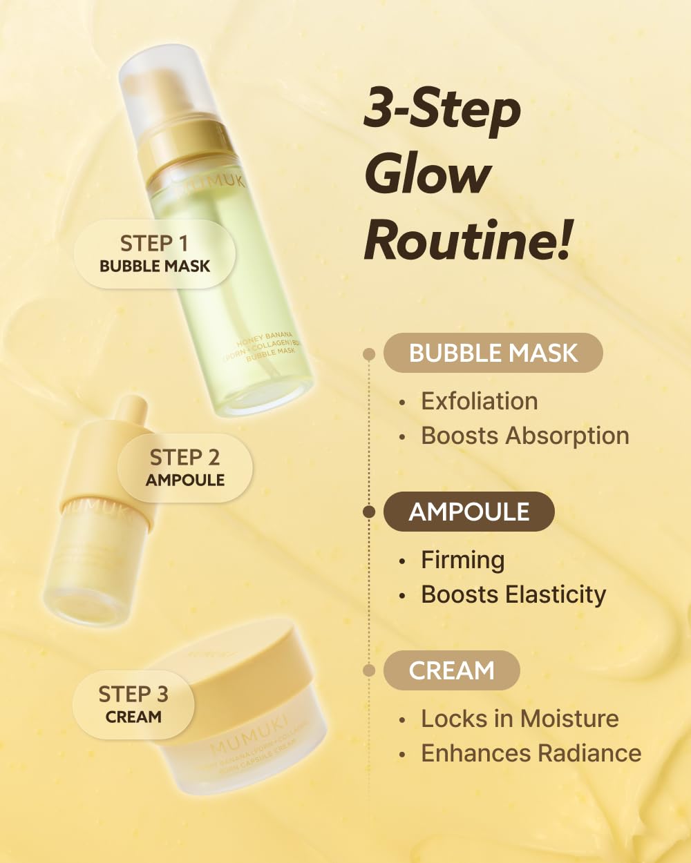 MUMUKI Honey Banana PDRN Anti Aging Serum - Vegan PDRN & BDRN Capsule Ampoule with - MUMUKI Official Product View 9